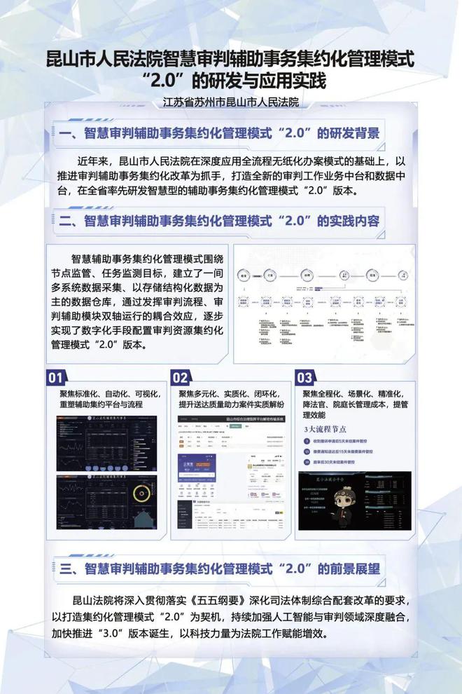 “1+4”苏州法院5项成果入选2024政法智能化建设智慧法院创新案例(图4)